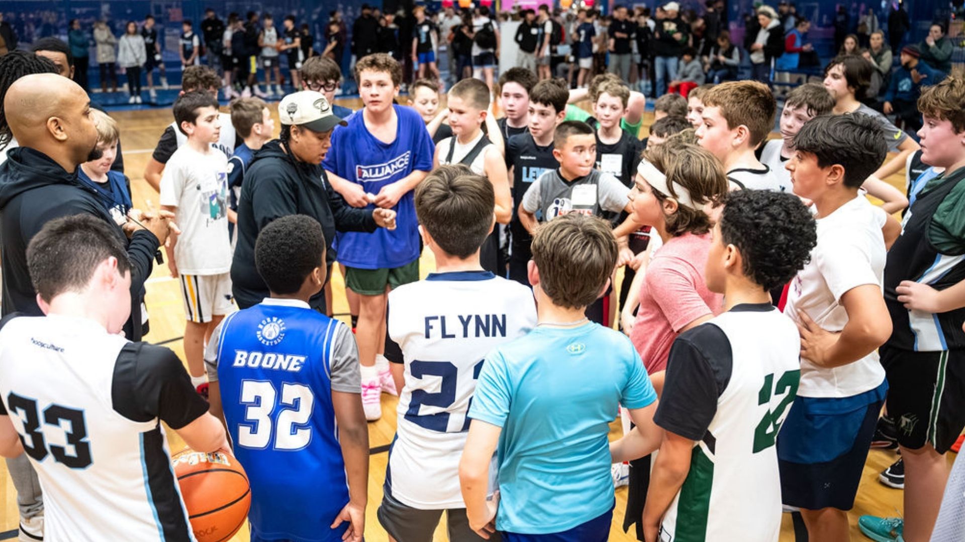 Basketball player getting ready to shoot the ball
